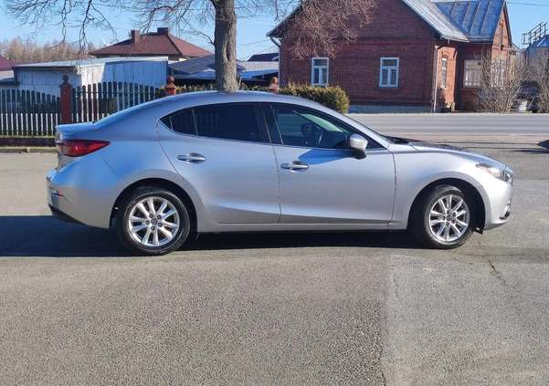 Mazda 3 cena 41900 przebieg: 170000, rok produkcji 2015 z Dobra małe 211